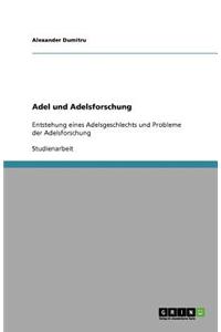 Adel und Adelsforschung