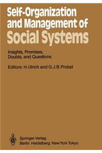 Self-Organization and Management of Social Systems