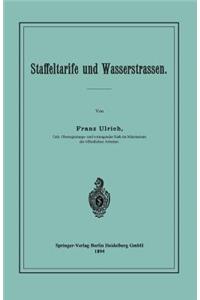 Staffeltarife Und Wasserstrassen