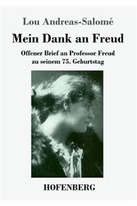 Mein Dank an Freud: Offener Brief an Professor Freud zu seinem 75. Geburtstag