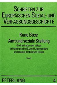 Amt Und Soziale Stellung