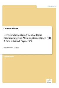 Standardentwurf des IASB zur Bilanzierung von Aktienoptionsplänen (ED 2 