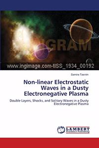Non-linear Electrostatic Waves in a Dusty Electronegative Plasma