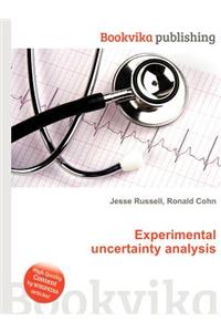 Experimental Uncertainty Analysis