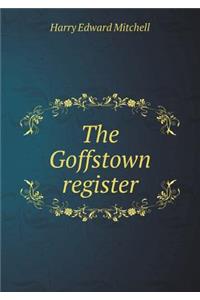 The Goffstown Register