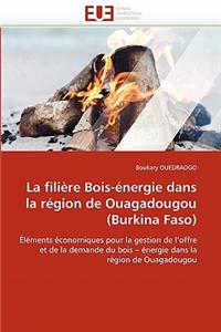 La Fili�re Bois-�nergie Dans La R�gion de Ouagadougou (Burkina Faso)