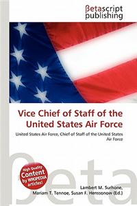 Vice Chief of Staff of the United States Air Force