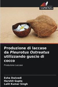 Produzione di laccase da Pleurotus Ostreatus utilizzando guscio di cocco