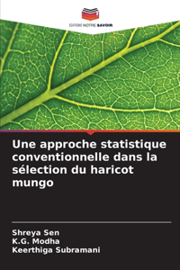 approche statistique conventionnelle dans la sélection du haricot mungo