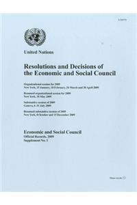 Resolutions and Decisions of the Economic and Social Council