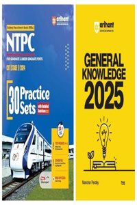 ARIHANT RRB NTPC 2024-25 Exam Practice Guide: Current Affairs, Solved Papers, Practice Sets, General Awareness, Fast-track Revision WITH FREE GK BOOK 2025 (IN ENGLISH)
