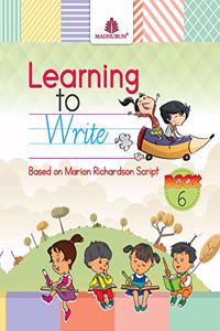 Learning to write 6