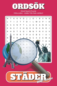 Ordsöks & Ordpussel Bok Städer