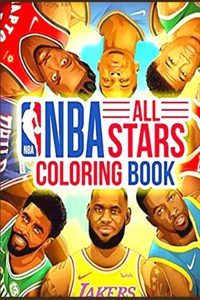 NBA All Stars Coloring Book
