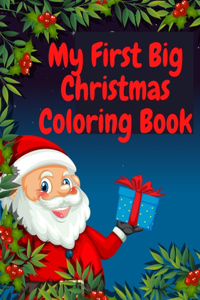 My First Big Christmas Coloring Book