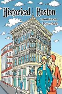 Historical Boston Coloring Book