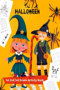 Halloween 1st 2nd 3rd Grade Activity Book