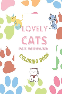 lovely Cat Coloring Book For Toddler