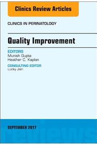 Quality Improvement, an Issue of Clinics in Perinatology