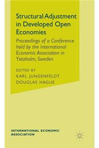 Structural Adjustment in Developed Open Economies