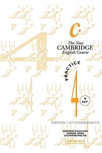 The New Cambridge English Course 4 Practice book with key