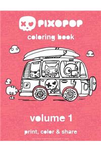 pixopop coloring book - volume 1