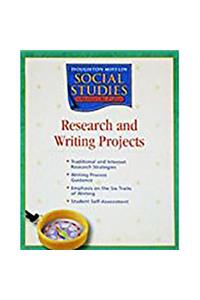 Houghton Mifflin Social Studies: Res&wr Proj Blm L1 Schl&fam School and Family