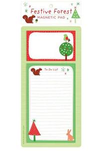 Festive Forest Holiday Magnet