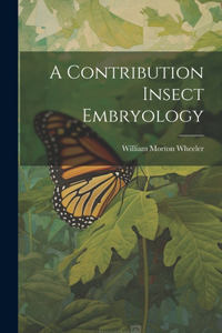 Contribution Insect Embryology