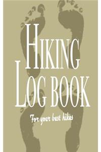 Hiking log book