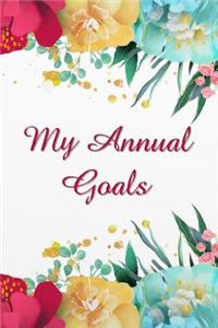 My Annual Goals