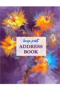 Large Print Address Book