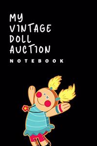 My Vintage Doll Auction Notebook