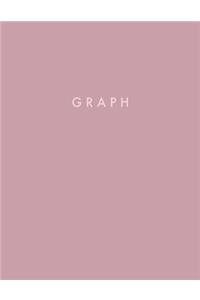 Graph: Graph Paper Notebook: Squared Graphing Paper 8.5" x 11"