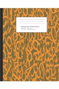 Composition College Ruled