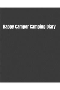 Happy Camper Camping Diary