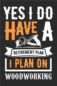 Yes I Do Have A Retirement Plan, I Plan On Woodworking