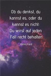 OB Du Denkst, Du Kannst Es, Oder Du Kannst Es Nicht
