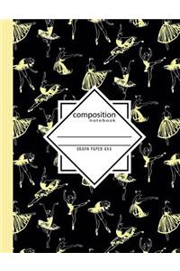 Composition Notebook Graph Paper 4x4