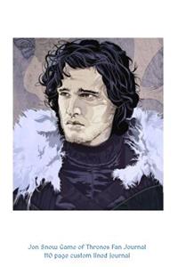 Jon Snow Game of Thrones Fan Journal