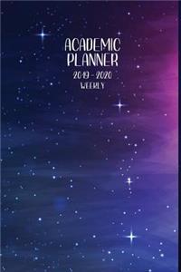 Academic Planner 2019 - 2020 Weekly