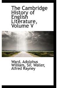 The Cambridge History of English Literature, Volume V