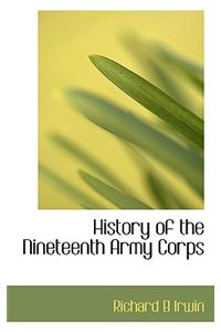History of the Nineteenth Army Corps