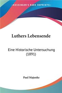 Luthers Lebensende