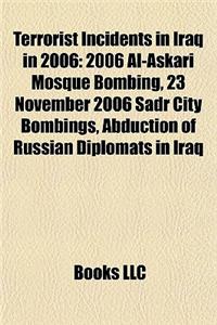 Terrorist Incidents in Iraq in 2006