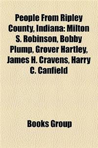 People from Ripley County, Indiana