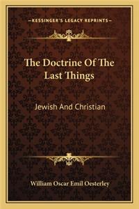 Doctrine of the Last Things