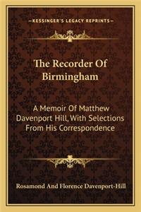 Recorder of Birmingham