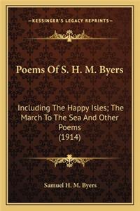 Poems Of S. H. M. Byers