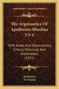 Argonautics Of Apollonius Rhodius V3-4